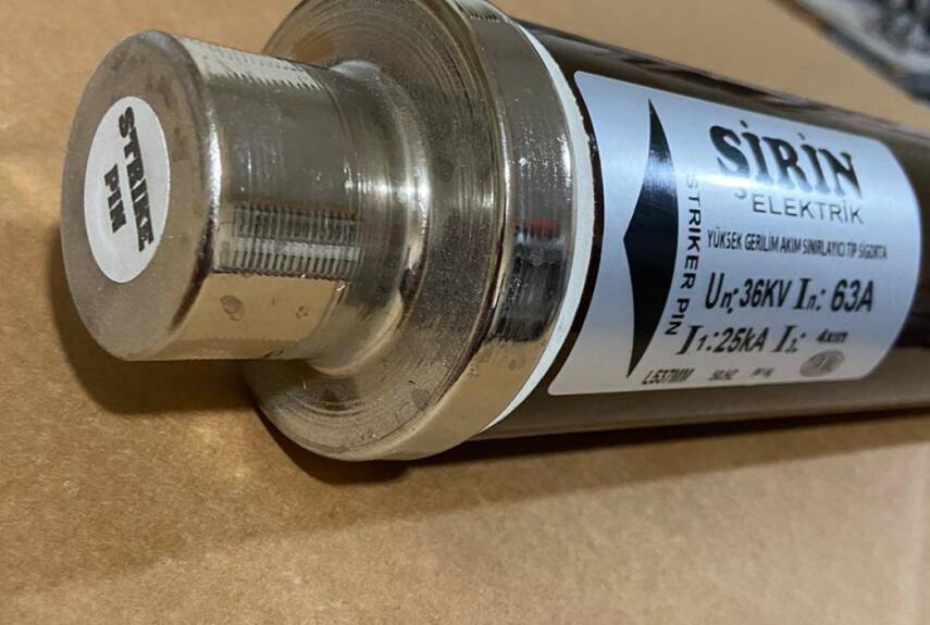 36 kV 61 cm Alüminyum Başlıklı OG Sigorta – 6 Adet - 1